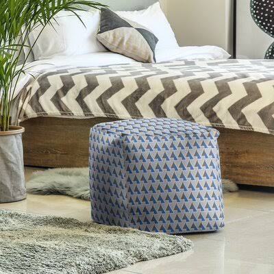Black Cube Ottoman Z419