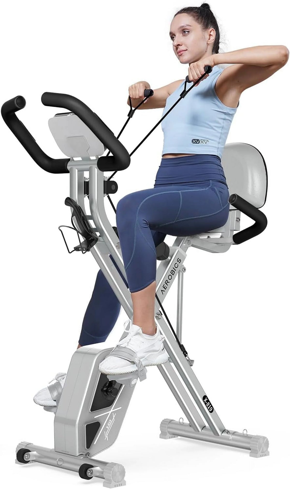 4in1 Folding Stationary Exercise Bike J9871