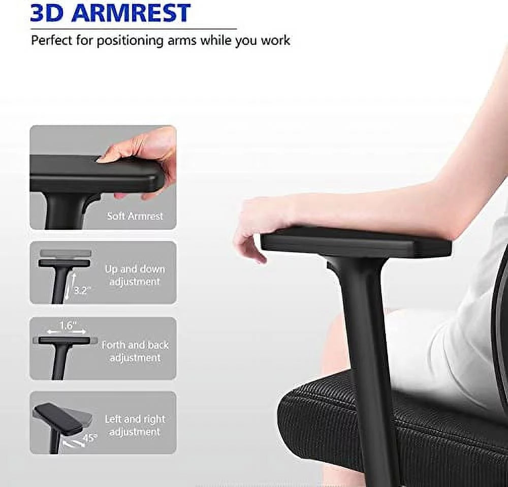 Ergonomic Mesh Office Chair with Lumbar Support B82266