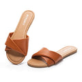 Women's Flat Sandals with Soft Leather Size 6-11 R16210