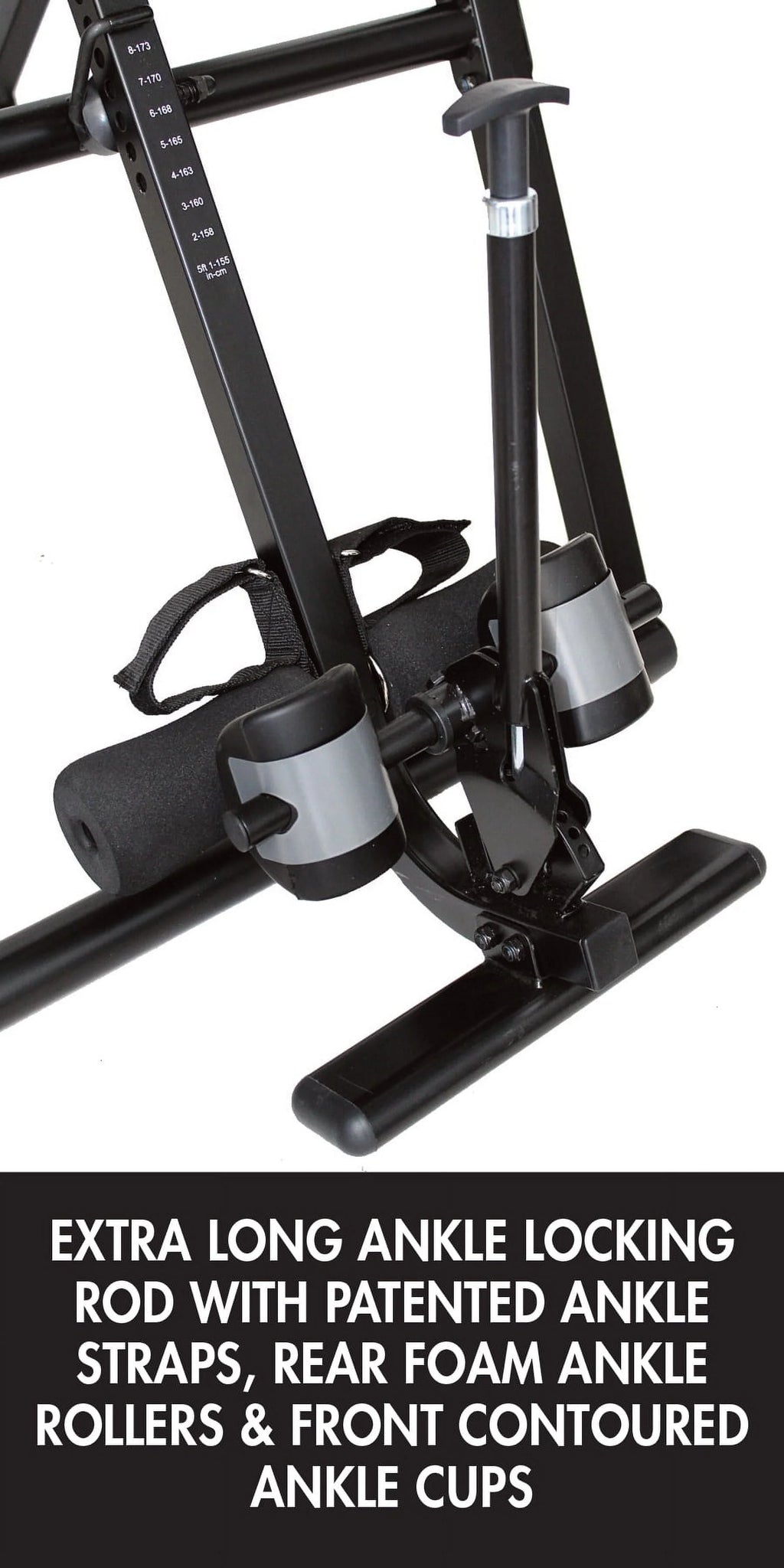 Blue Heat and Vibration Massage Inversion Table Y225