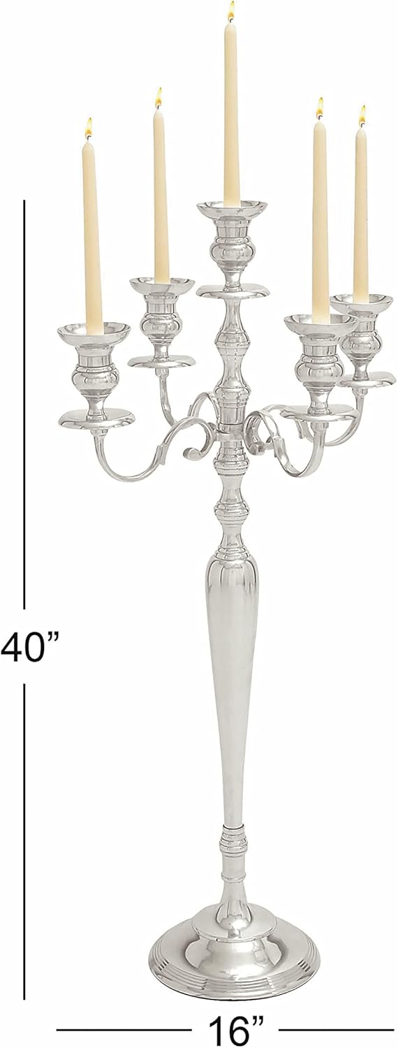 Aluminum Candelabra 24 by 16-Inch T76431