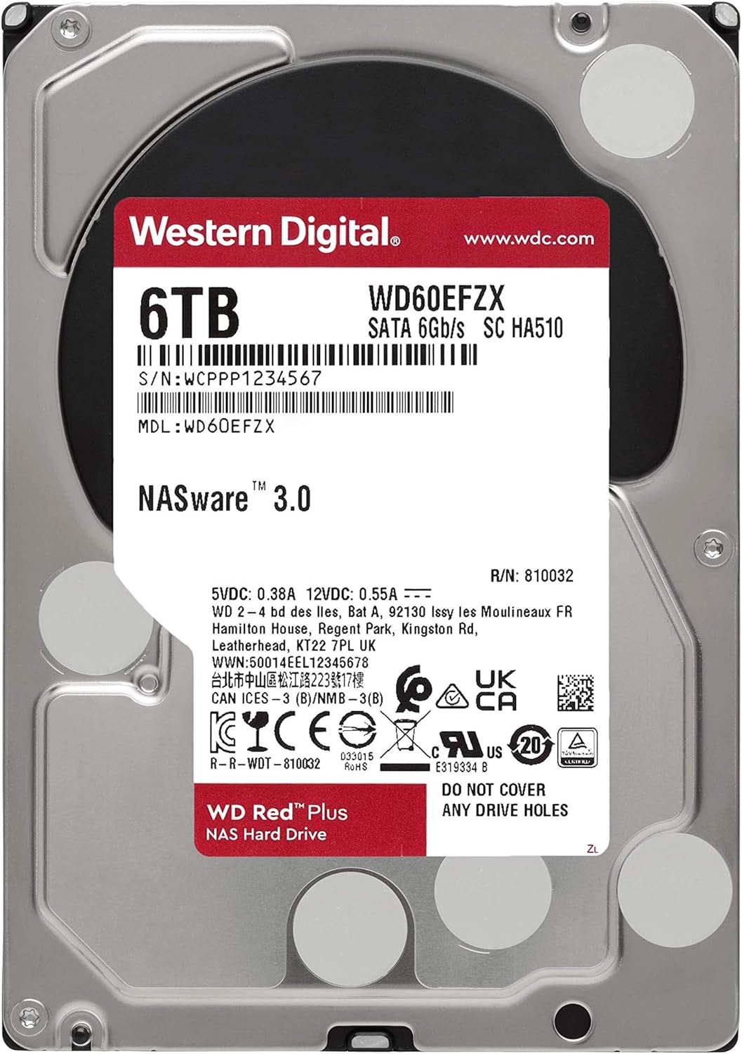 8TB NAS Internal Hard Drive HDD C94023