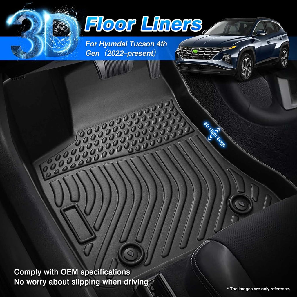 Custom Fit All Weather Floor Mats TPE K3438