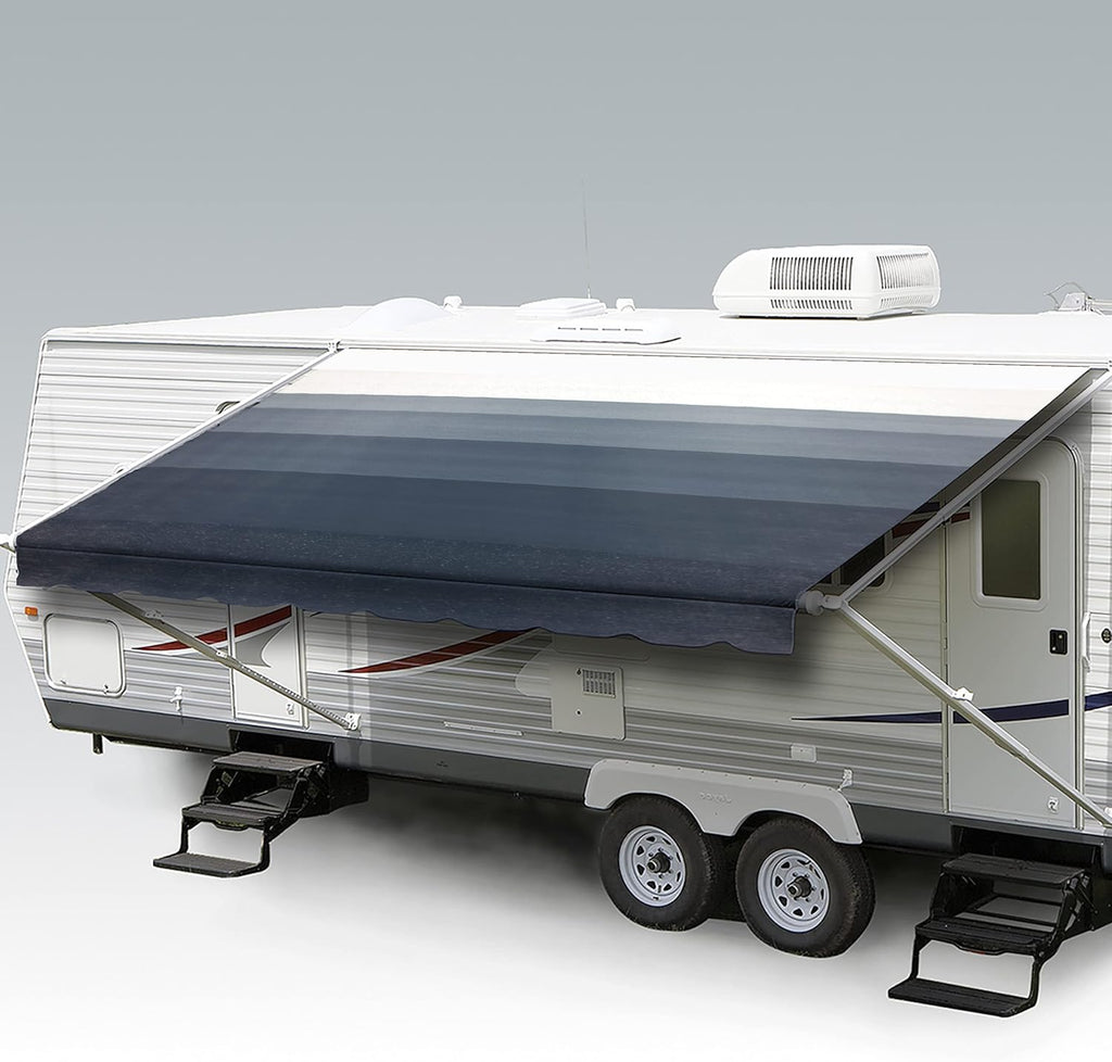 Heavy Duty Weatherproof Vinyl RV Awning Fabric Replacement P991