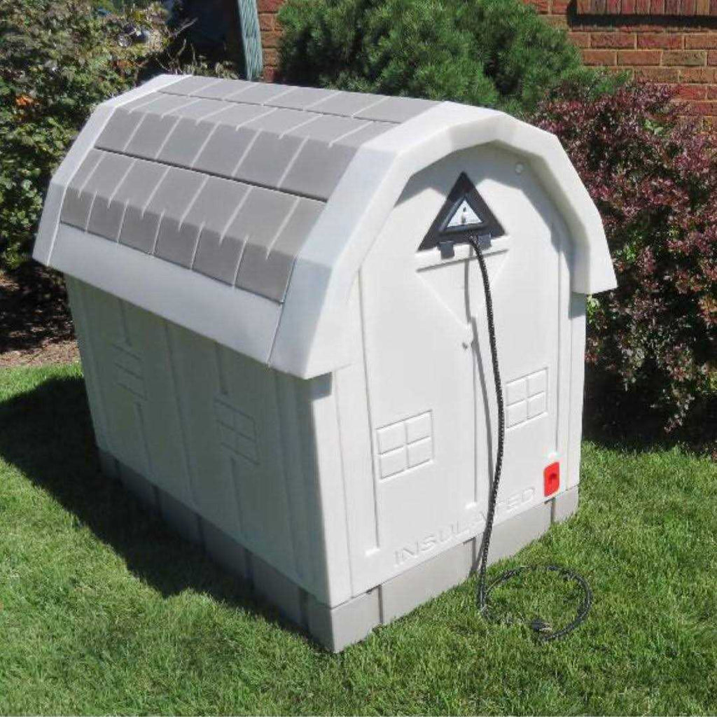 Insulated Dog House with Central Heater H55937