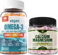 Plant Based Calcium Supplement Vegan Omega3 Gummies 1280mg F126