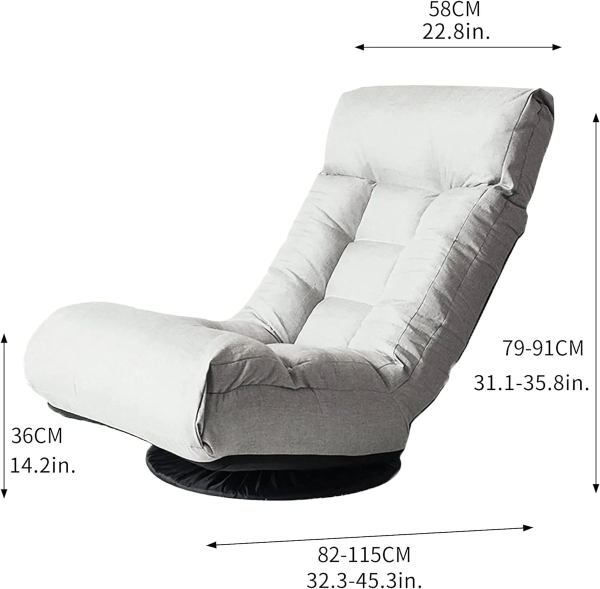 Floor Chair Reclining Adjustable Sofa L625