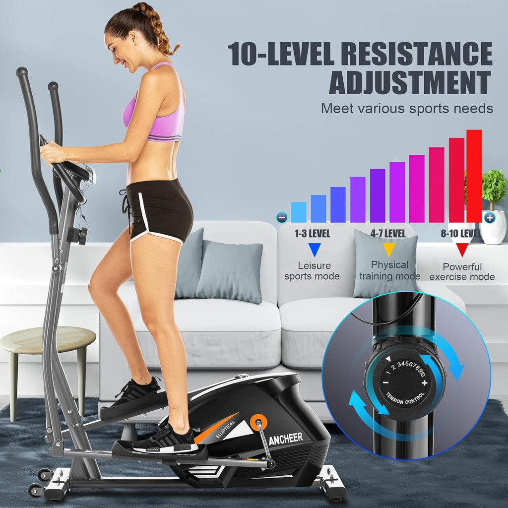 Elliptical Cross Trainer with LCD Monitor W6285
