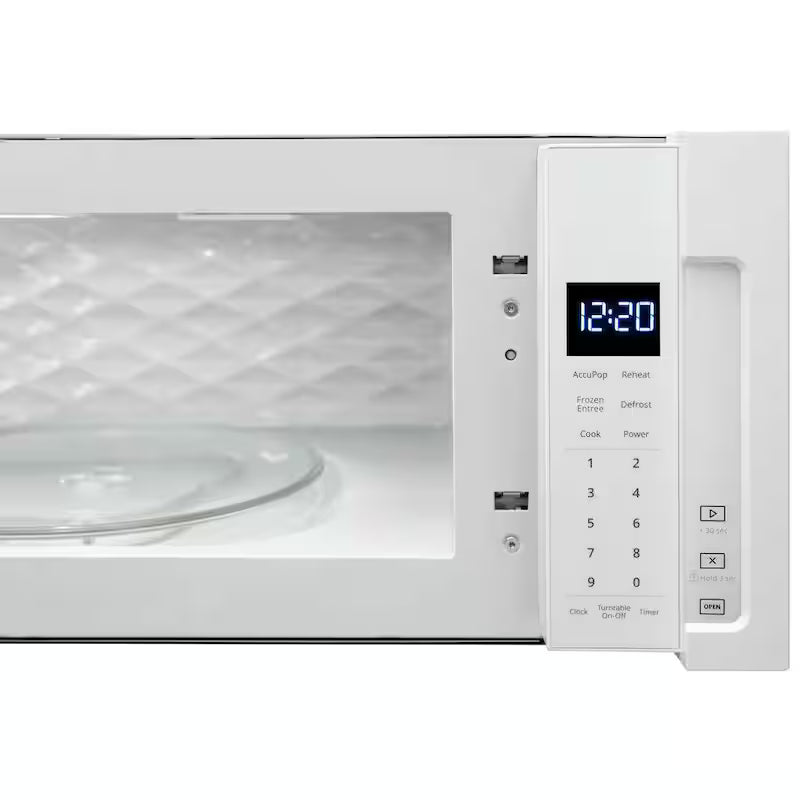White Low Profile Microwave Hood Combination S56249