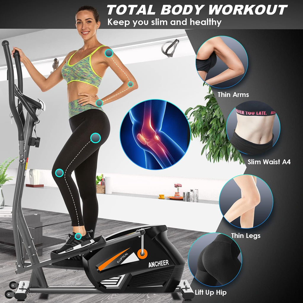 Elliptical Cross Trainer with LCD Monitor W6285