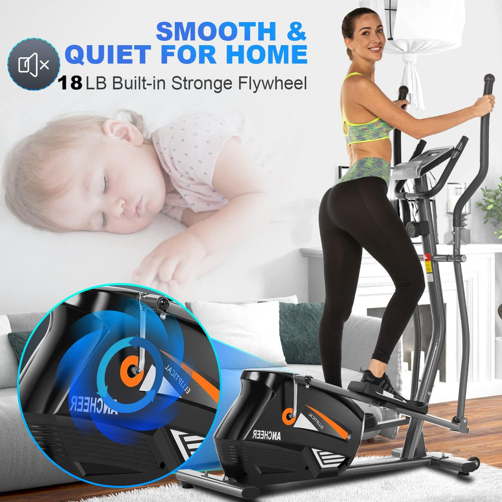 Elliptical Cross Trainer with LCD Monitor W6285