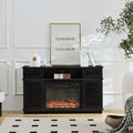 Black Oak Wood Cabinet with Embedded Furnace K766839