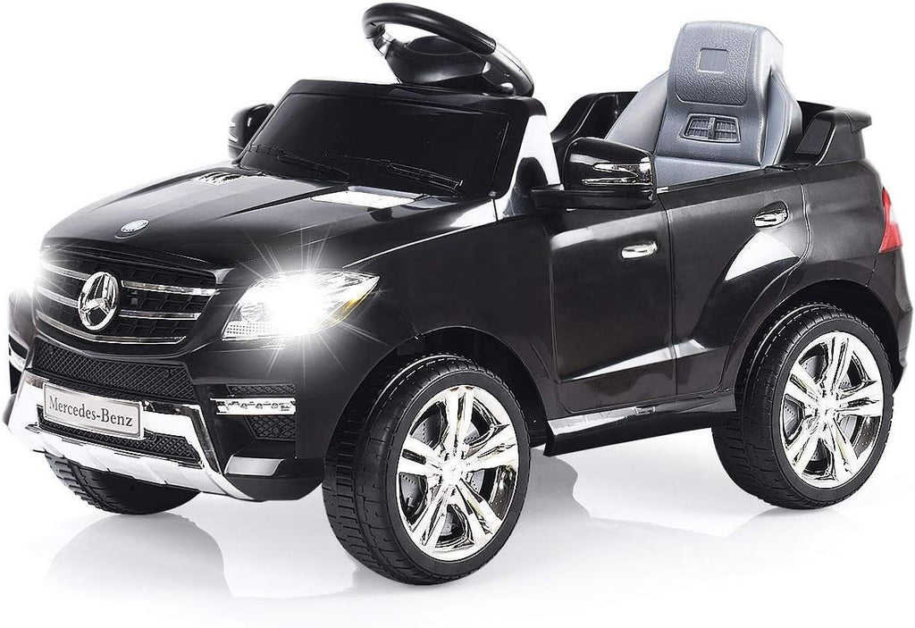 Black 6V Electric Ride On Car with Remote Control T980