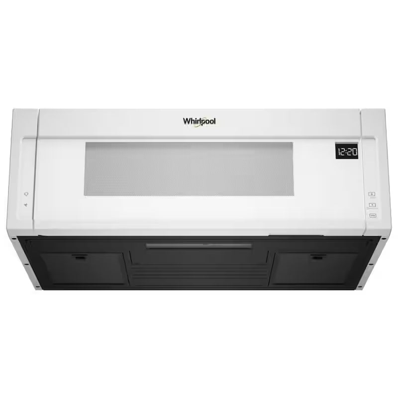 White Low Profile Microwave Hood Combination S56249