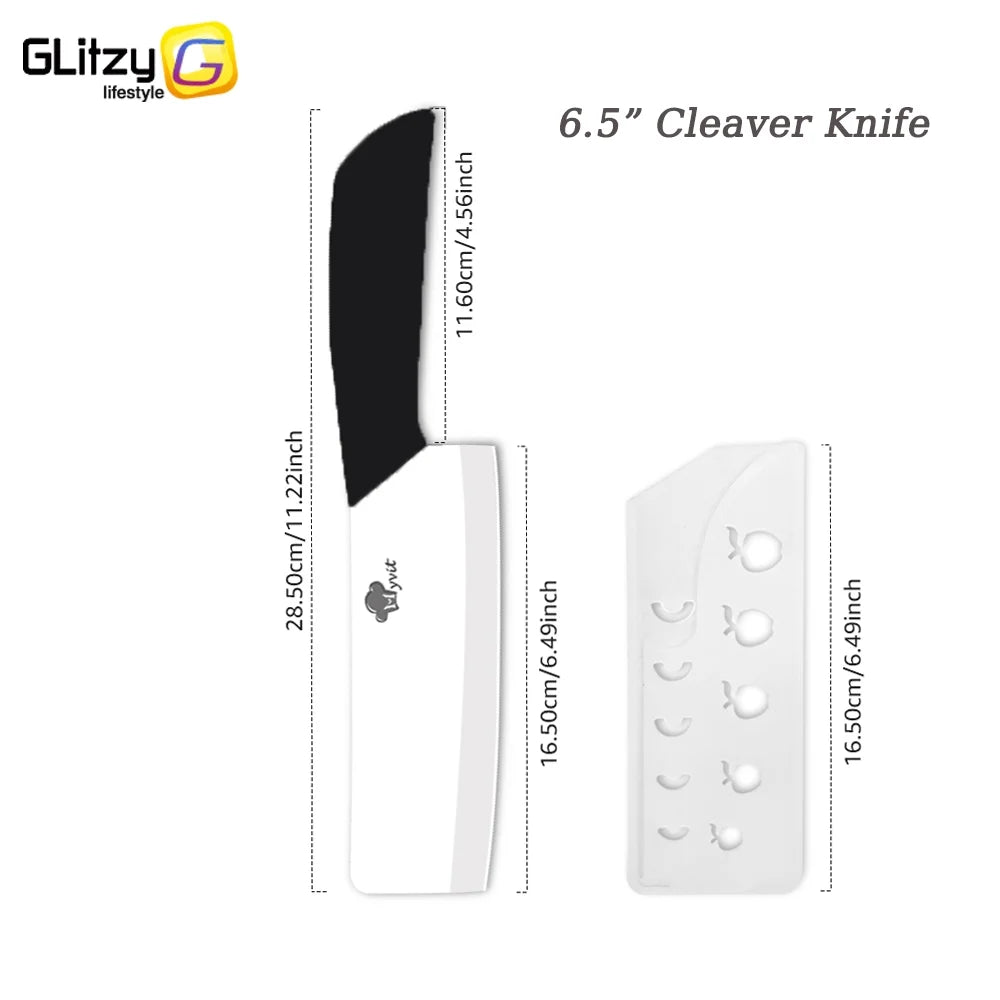 Ceramic Knife Set with Peeler C795431