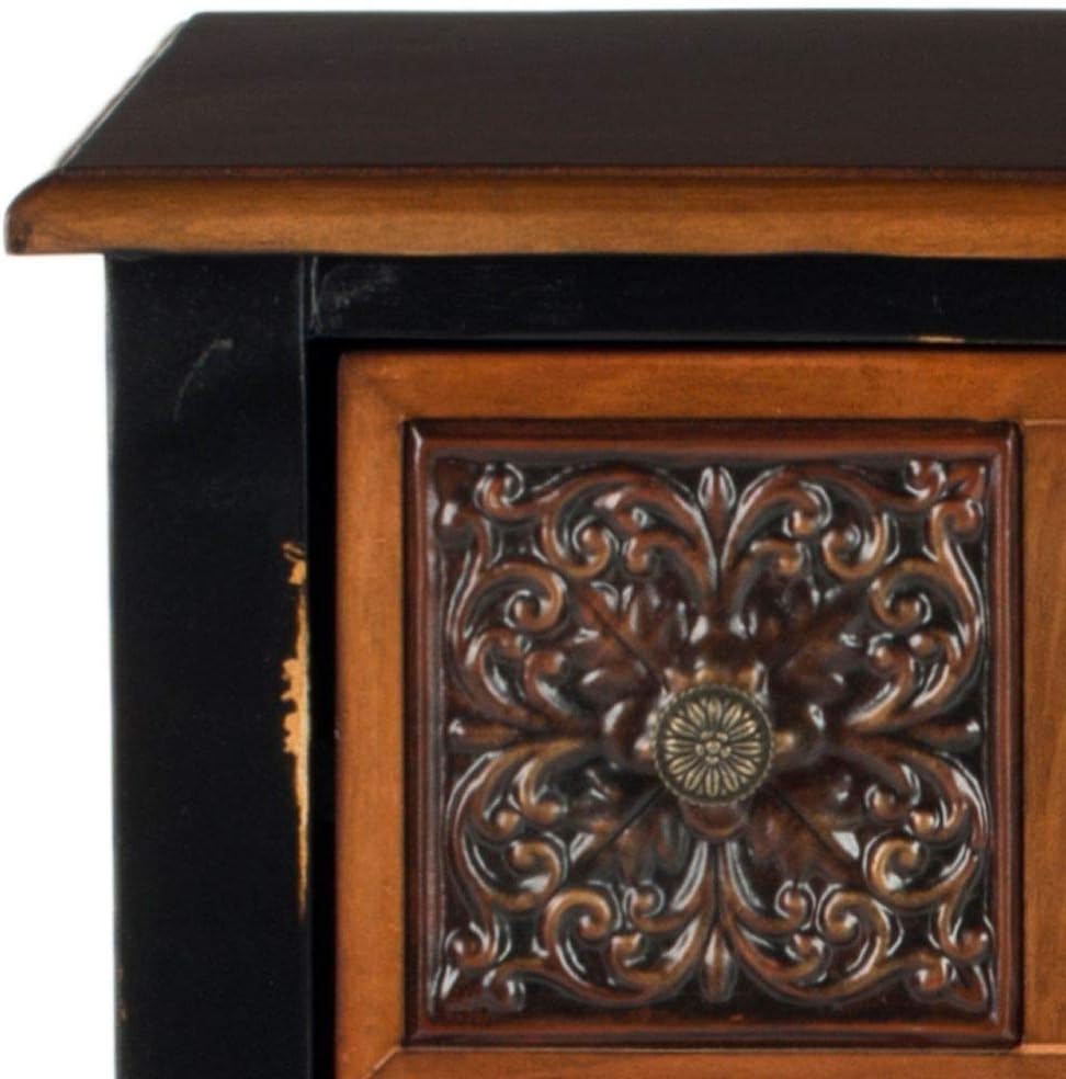 Dark Brown Side Table V4903