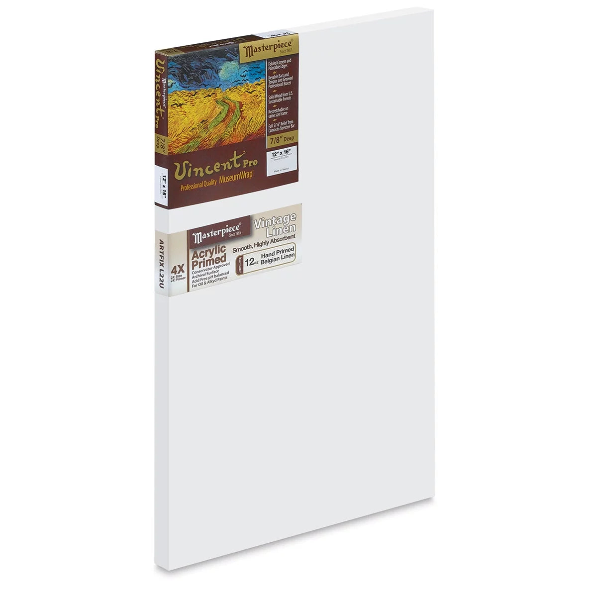 Linen Canvas 12" x 16" J91386
