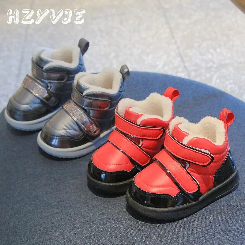 Silvery White Non Slip Warm Snow Boots L93742