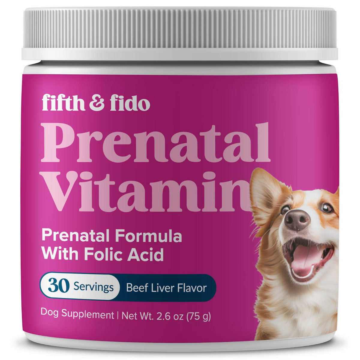 Dog Prenatal Vitamins with Iron, D3 and Folic Acid W4112