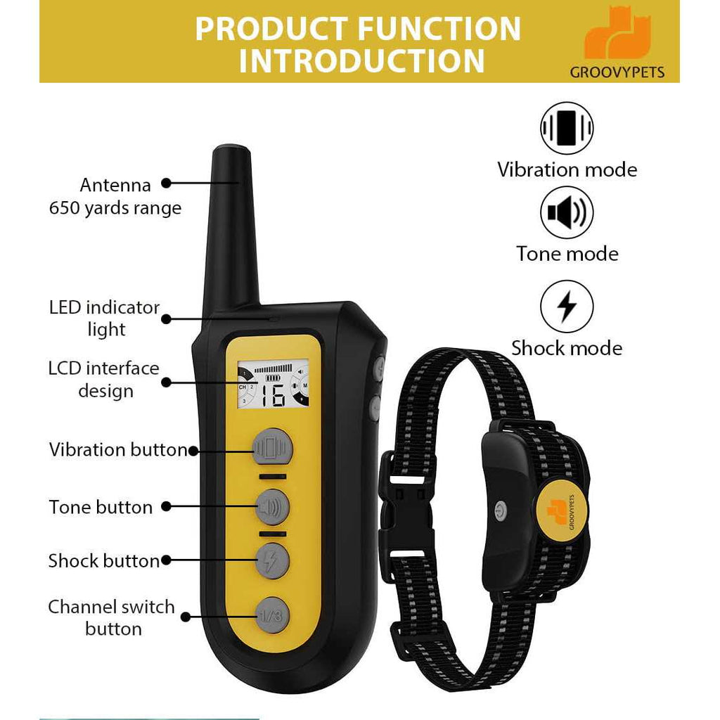 Remote Dog Training Shock Collar U103