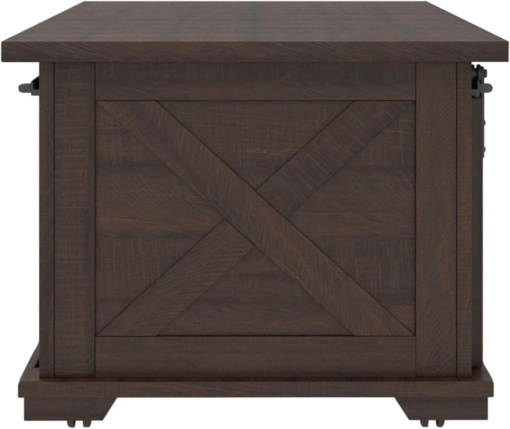 Brown Cocktail Table W814