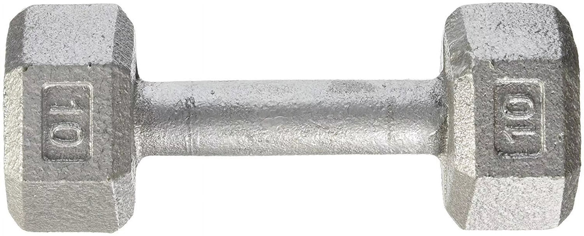 Solid Cast-Iron Hex Dumbbell O66283