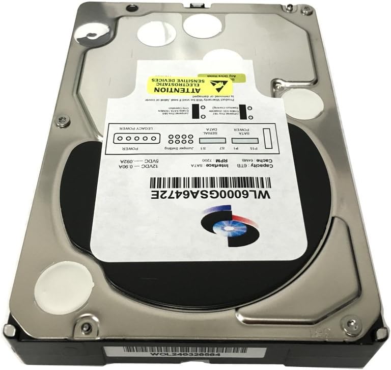 6TB 7200RPM 64MB Cache SATA 3.5 Hard Drive A16025