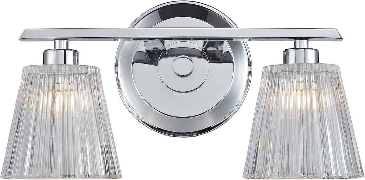 Two Light Bath Bar Polished Chrome A205