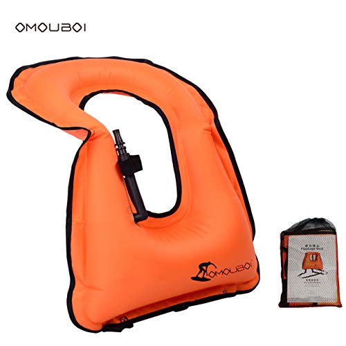 Inflatable Snorkel Vest for Adults 96-220 lbs F3082