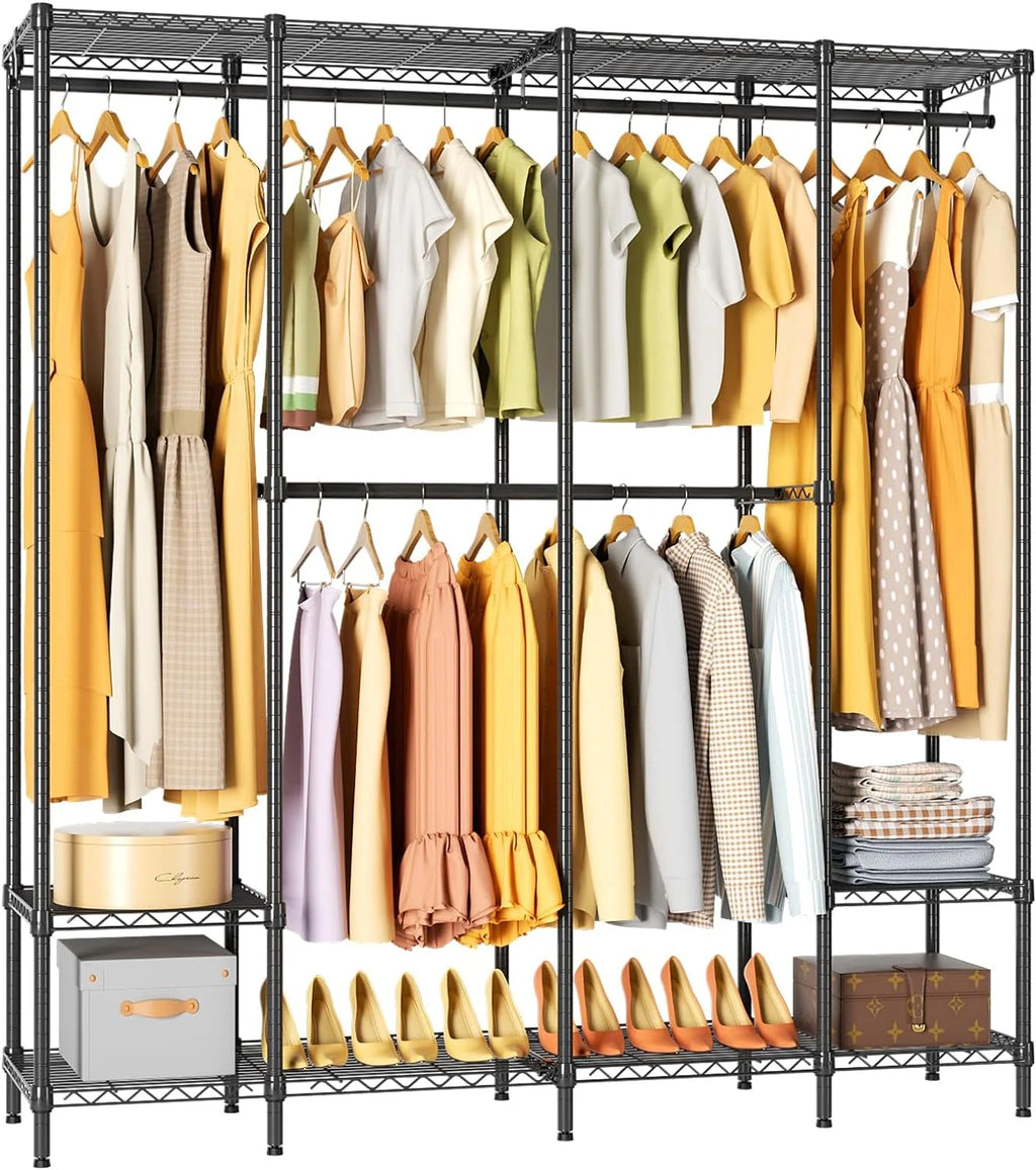 Freestanding Portable Wardrobe Closet Organizer R95820