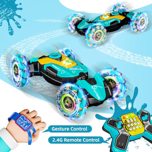 Gesture Sensing RC Stunt Car with Light & Music V7527