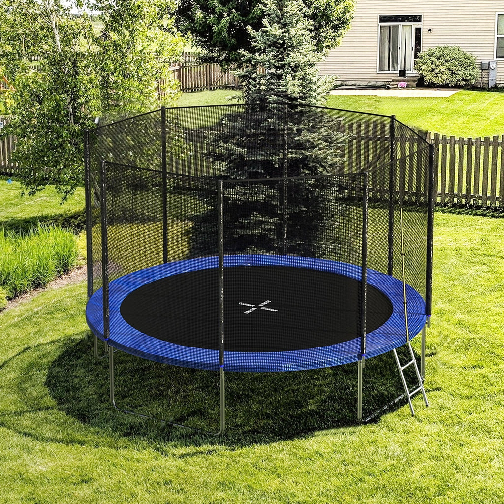 10FT Trampoline with Safety Enclosure Net U20964
