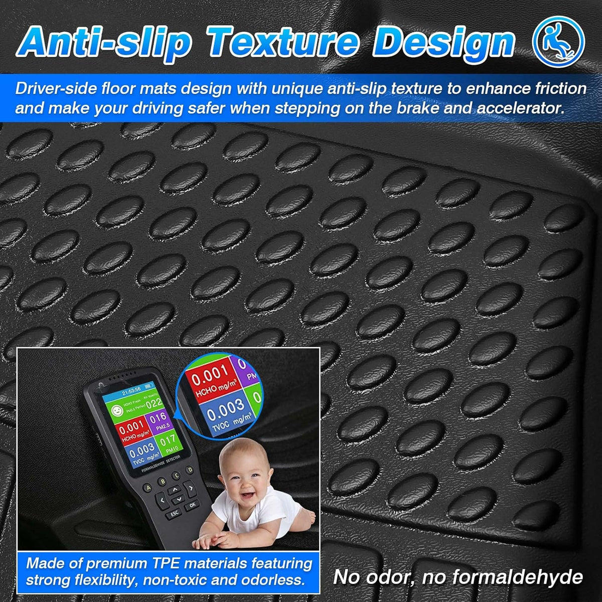 Custom Fit All Weather Floor Mats TPE K3438