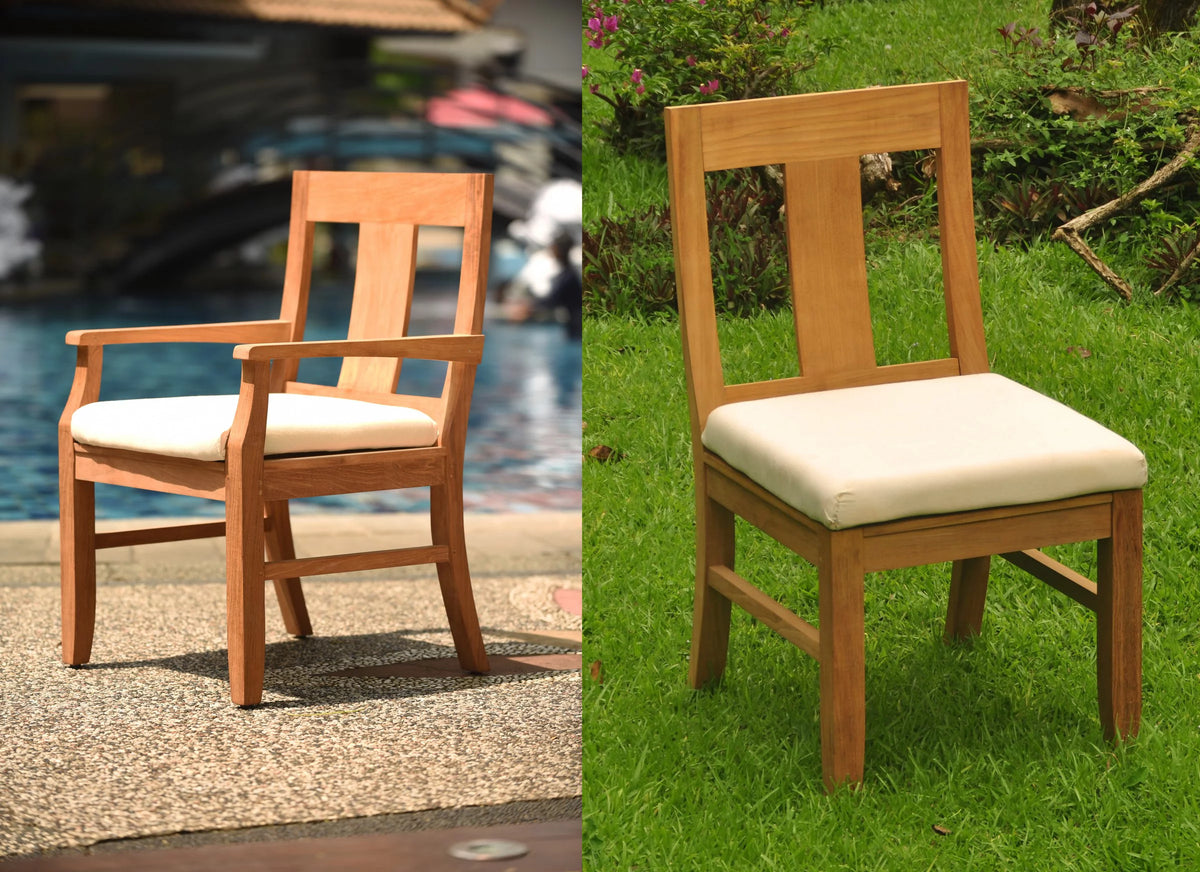 Teak 3 Pc Dining Set M43972