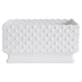 White Ceramic Planter Y6957