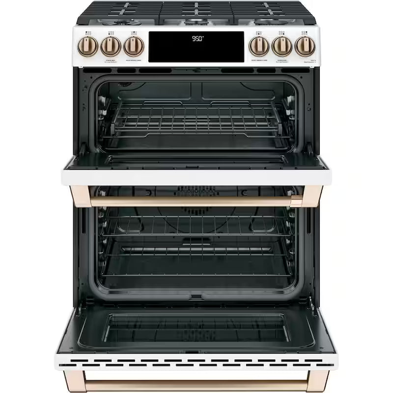 30 in. 7.0 cu. ft. Slide-In Smart Double Oven Dual-Fuel Range C6245