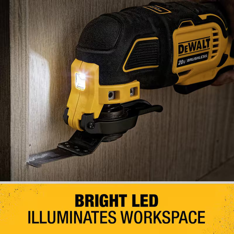 Cordless Brushless Oscillating Multi Tool with 2.0Ah Battery and Charger B315