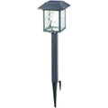 Gray Solar LED Path Light Set with Vintage Bulb 8-Pack Y654