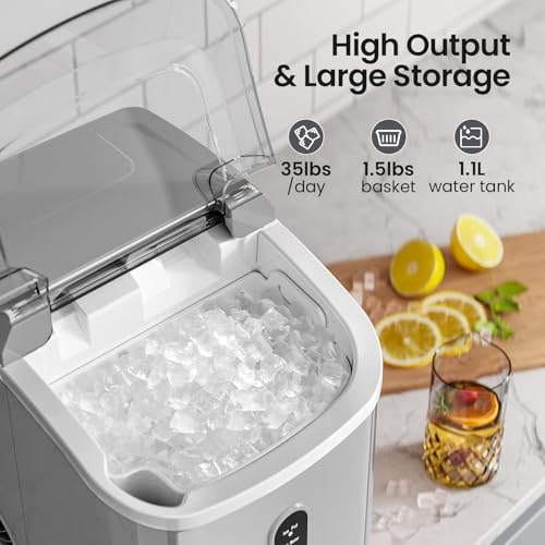Black Portable Nugget Ice Maker G91456