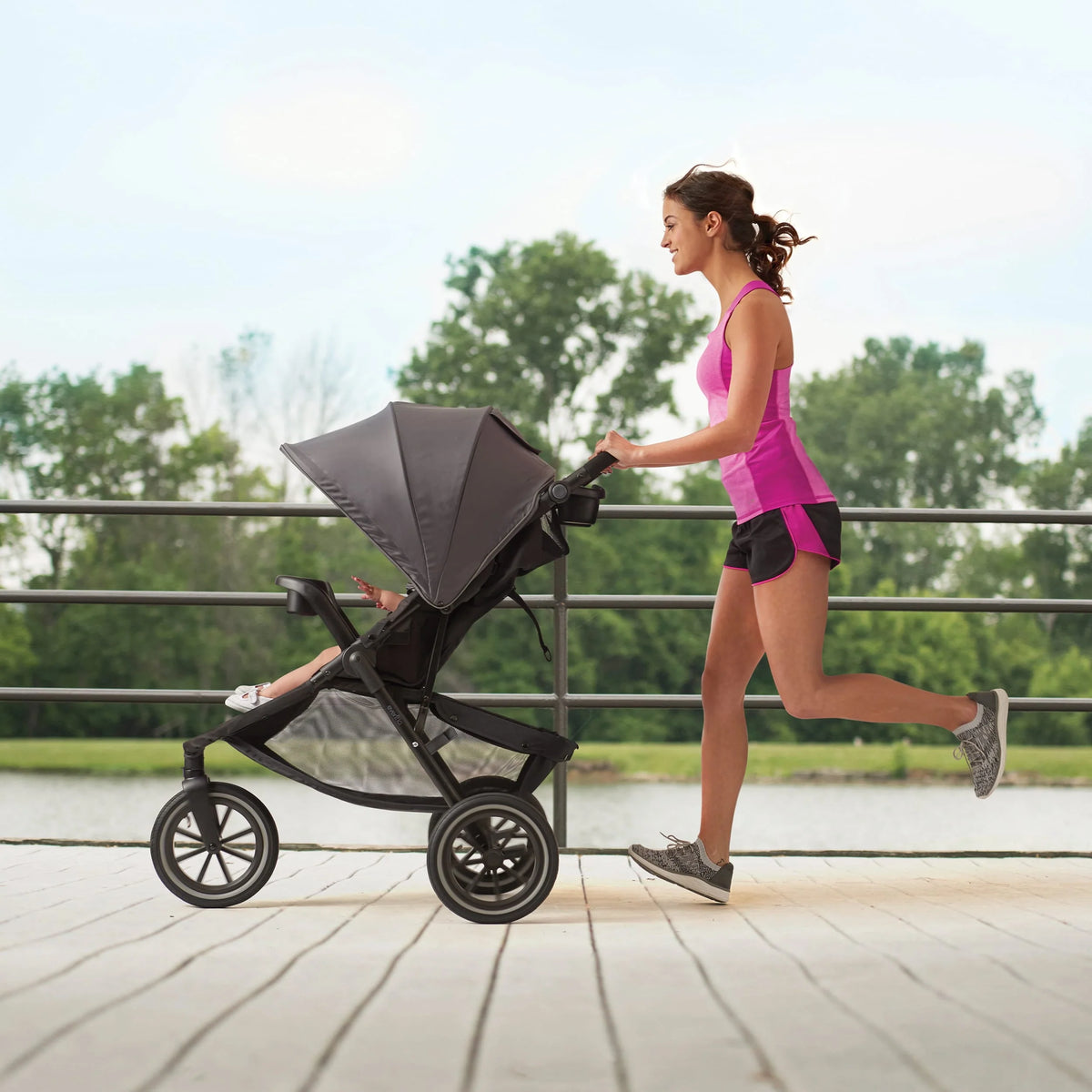 Stroller Travel System with Infant Car Seat C184