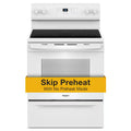 5 Element Freestanding Electric Range in White A7198