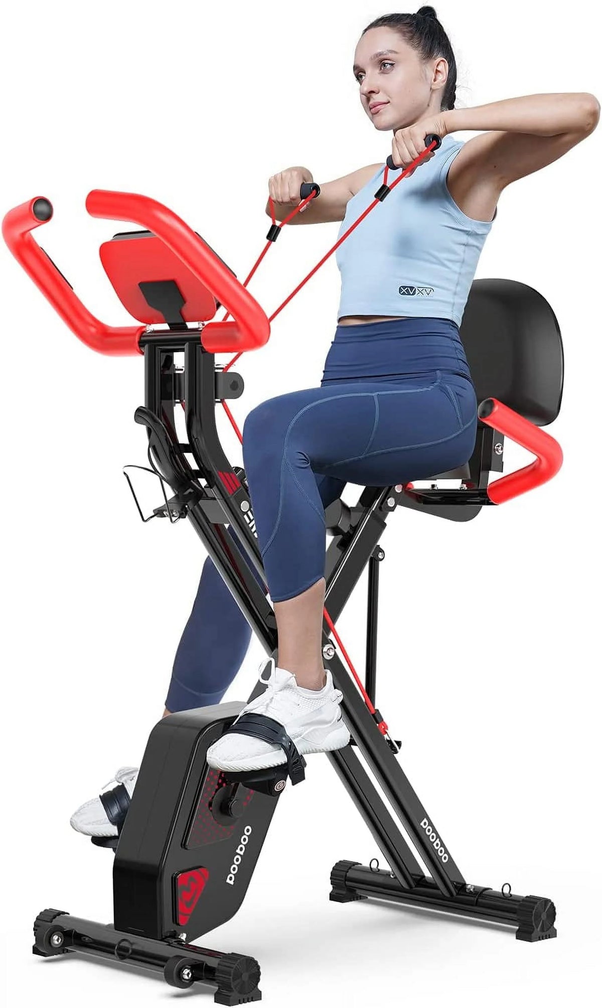 4in1 Folding Stationary Exercise Bike J9871
