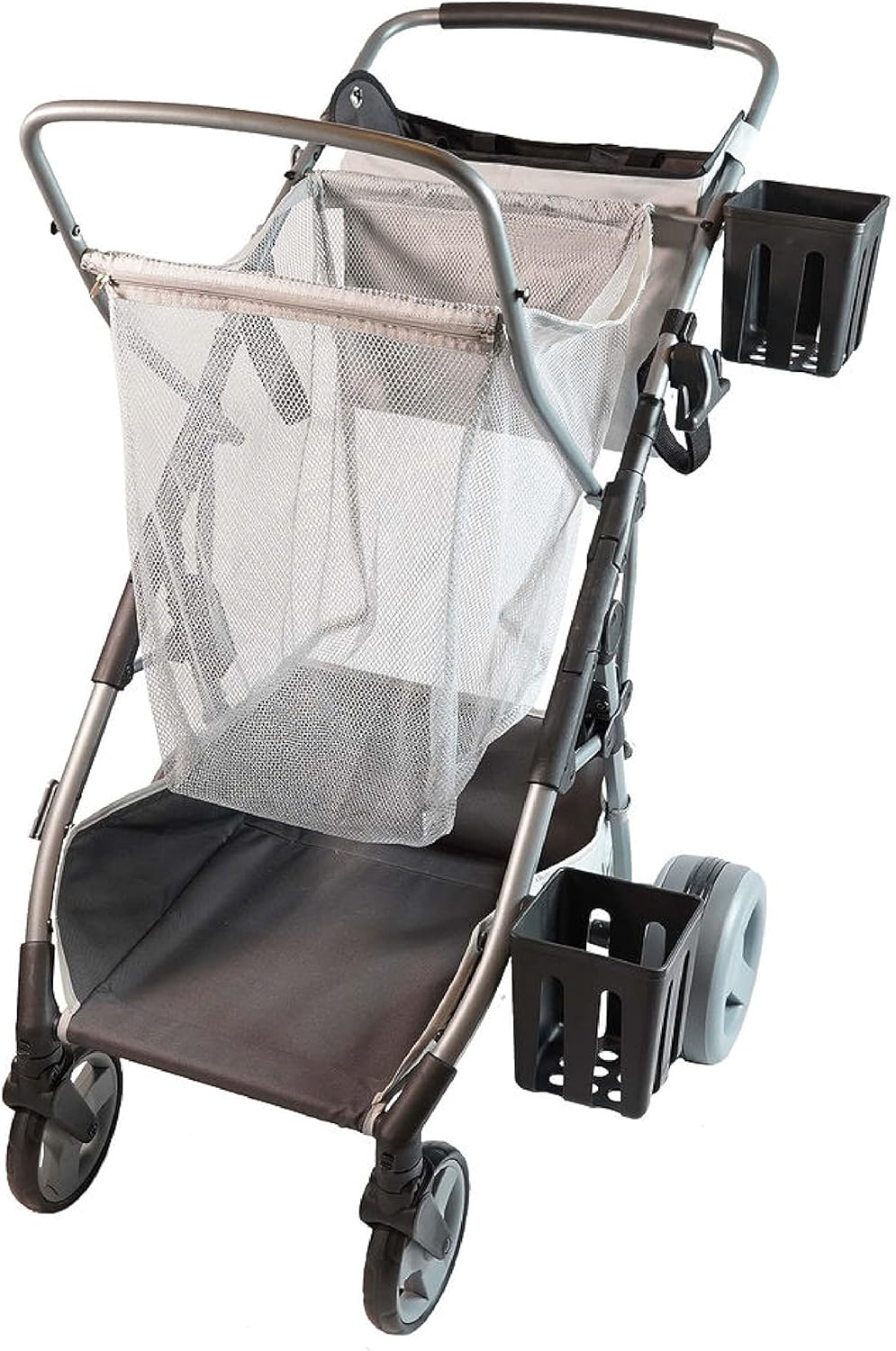 Compact Folding Cart with Oversized Wheels and Aluminum Frame U16830