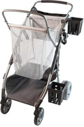 Compact Folding Cart with Oversized Wheels and Aluminum Frame U16830