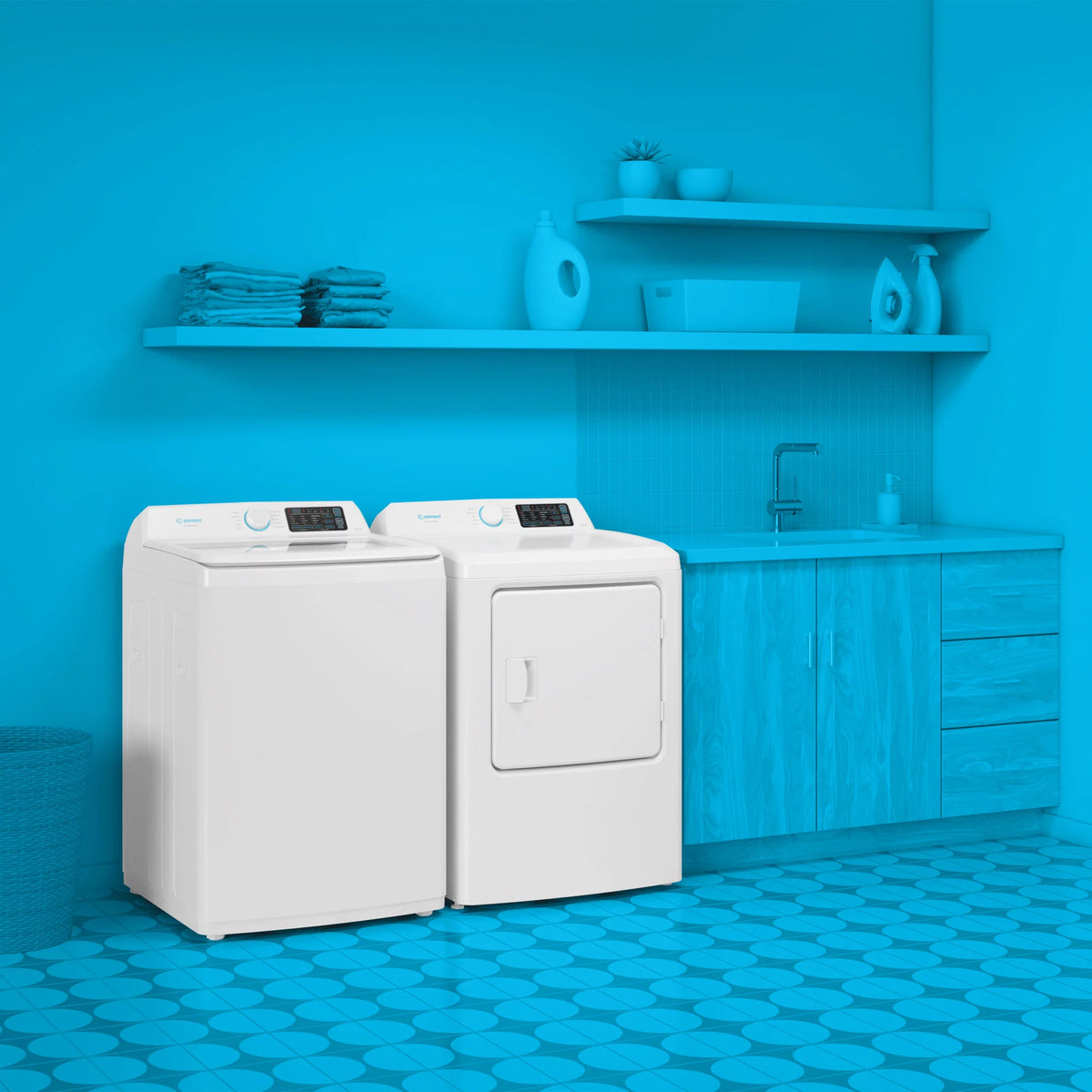 6.7 cu. ft. Front Load Gas Dryer in White J768