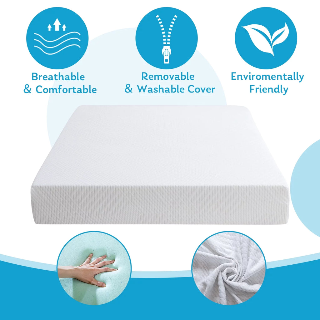8 inch Gel Memory Foam Twin Mattress N766