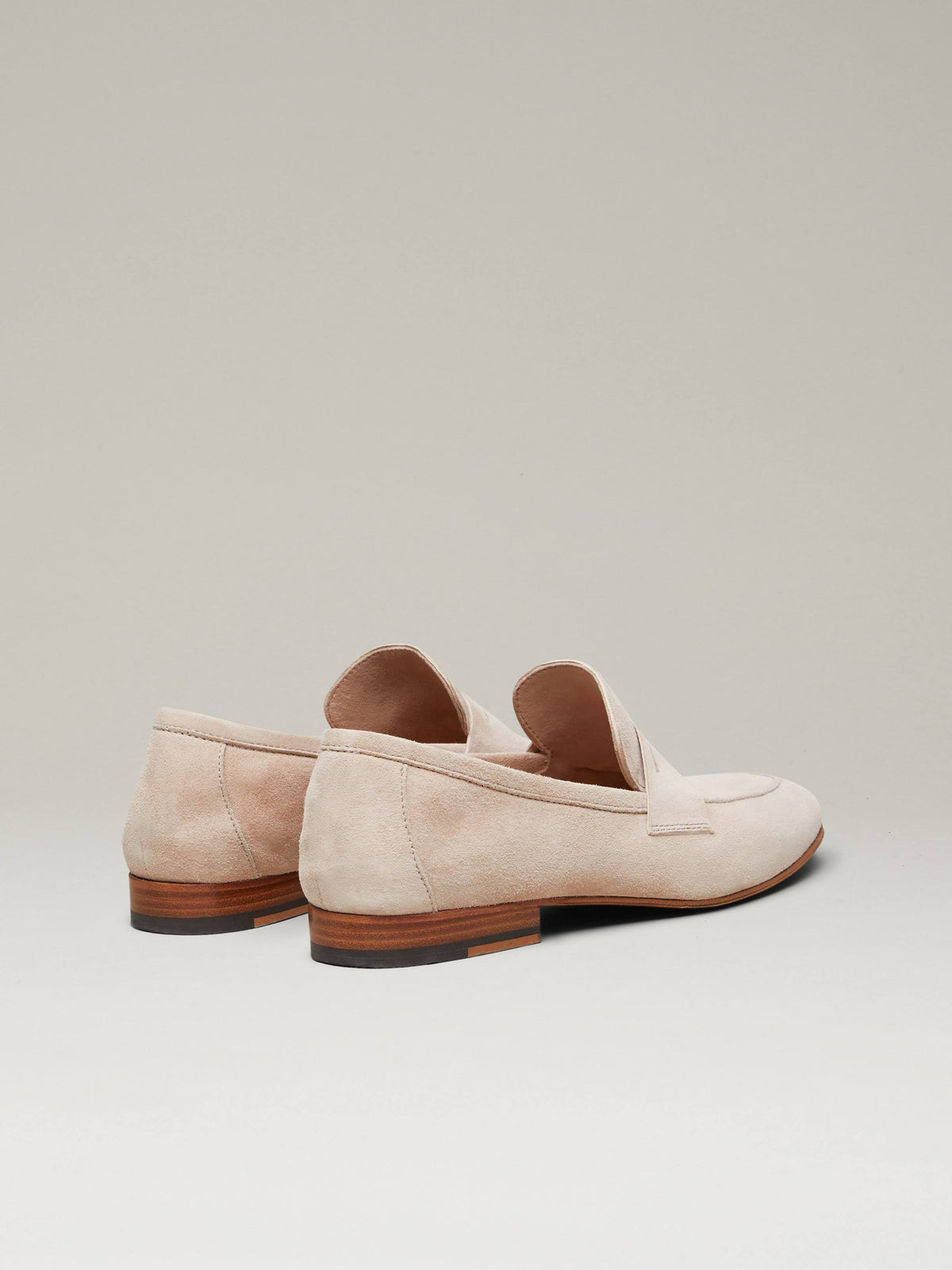 Oatmeal Suede Shoes E57349