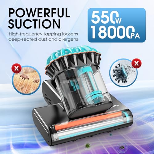 550W 18Kpa Corded Handheld Mattress Vacuum Cleaner R379