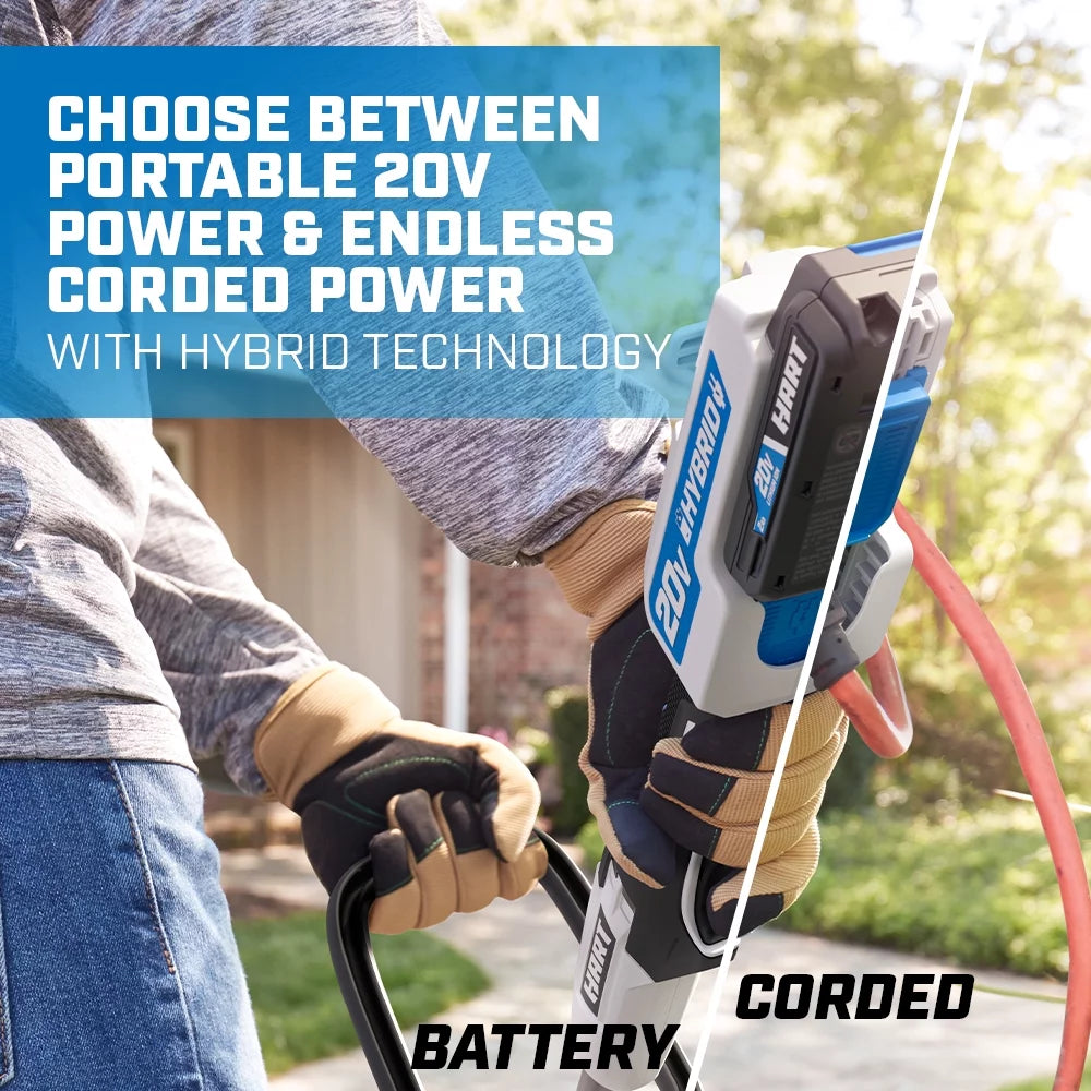 Cordless 12-inch String Trimmer/Edger and Blower Kit J286049